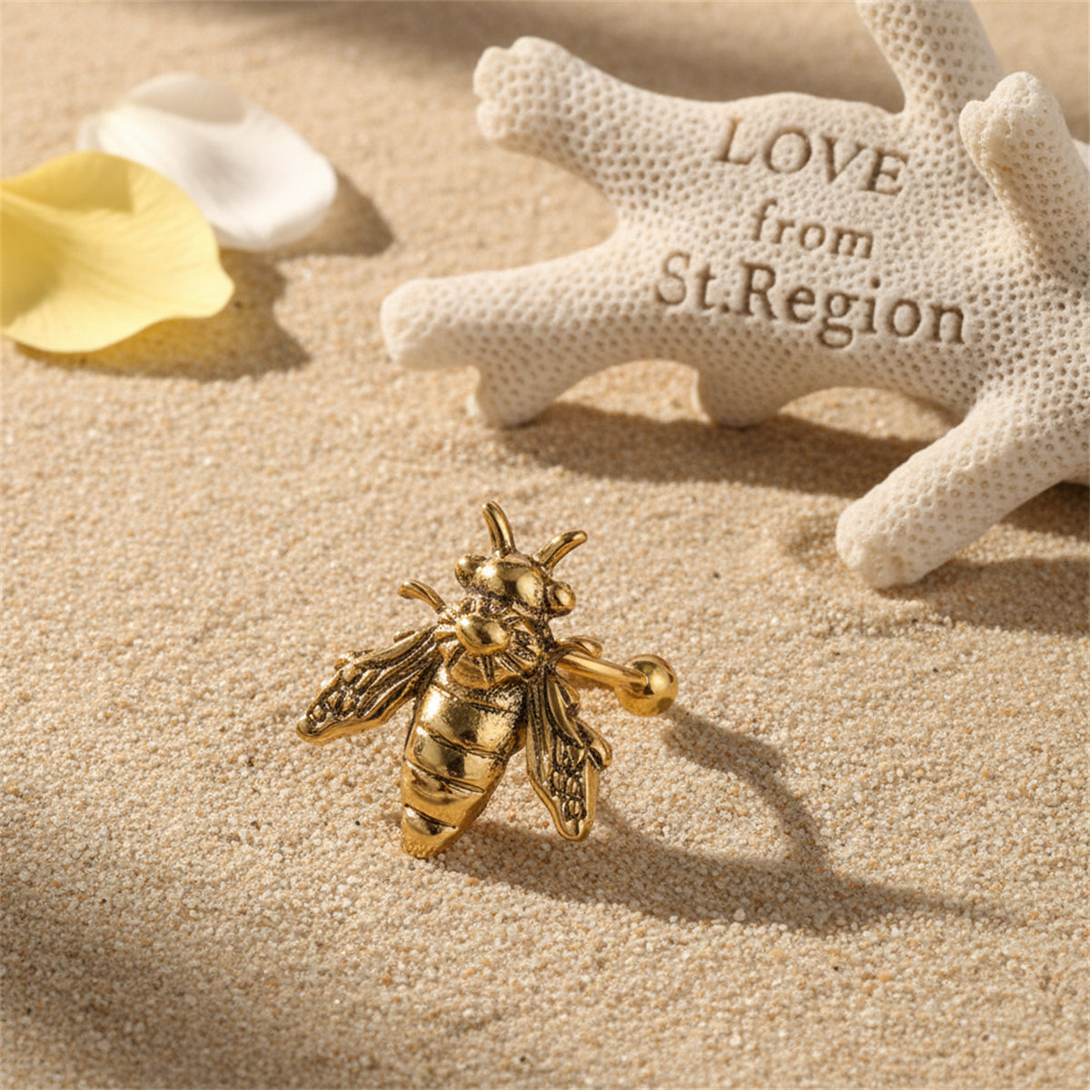 18K Gold-Plated Bee Ear Cuff