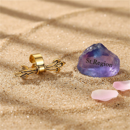 18K Gold-Plated Arrow Quiver Ear Cuff