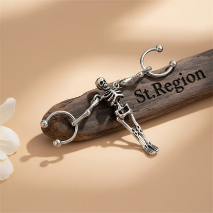 Blacktone Skeleton Ear Cuff
