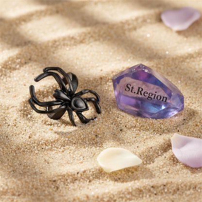 Blacktone Spider Ear Cuff