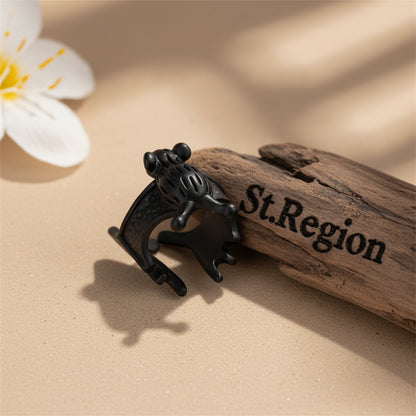 Blacktone Bat Ear Cuff