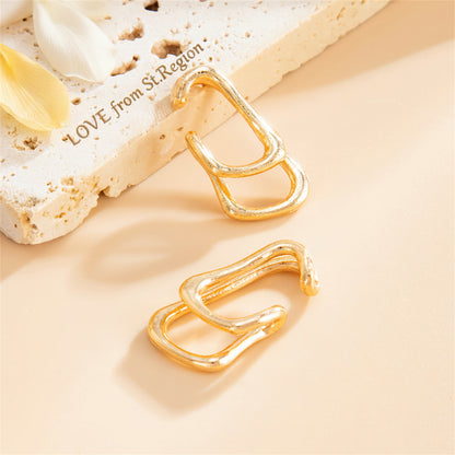 Goldtone Layered Ear Cuffs