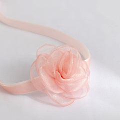 Pink Rose Choker