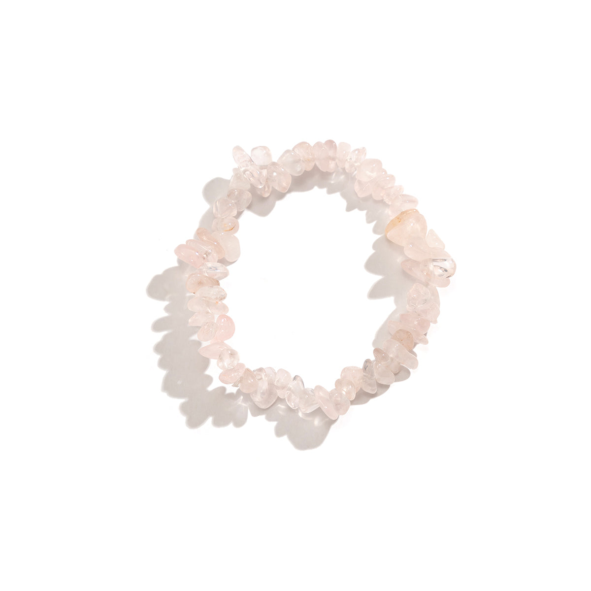 Pink Resin Stretch Bracelet
