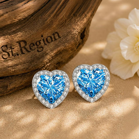 cubic zirconia drop earrings for party St.Region