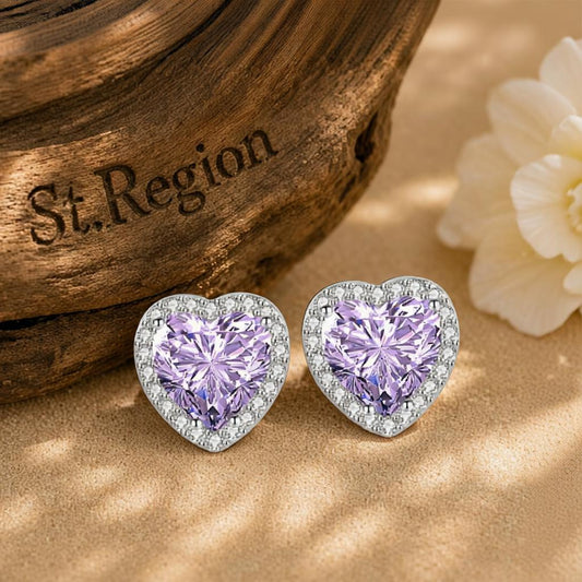 cubic zirconia drop earrings for party St.Region