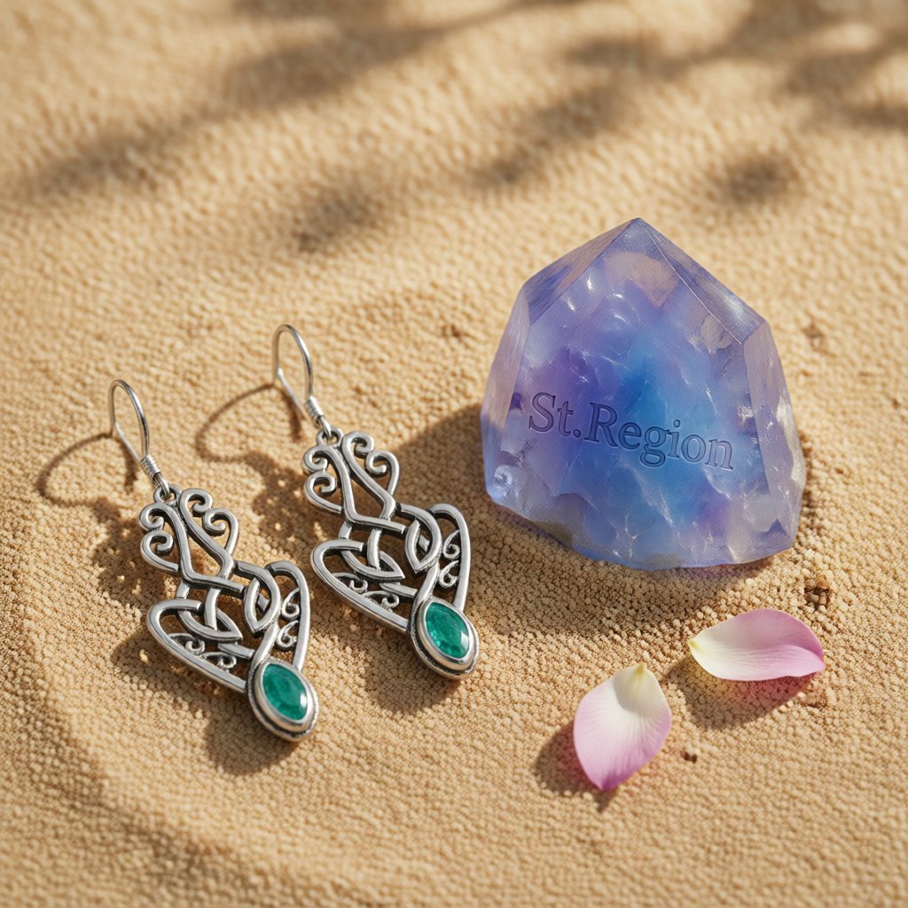 Enamel and Silver-Plated Filigree Drop Earrings, silver drop earrings for women, vintage-inspired design, detail close-up