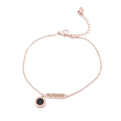 18K Rose Gold-Plated & Arylic 'Buigabi' Anklet