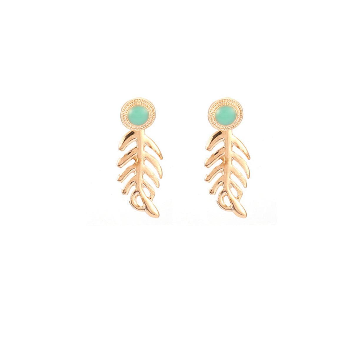 Pink Cubic Zirconia & 18K Gold-Plated Flower Stud Earrings Set