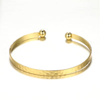 Cubic Zirconia & 18k Gold-Plated Arrow Cuff & Bracelet Set
