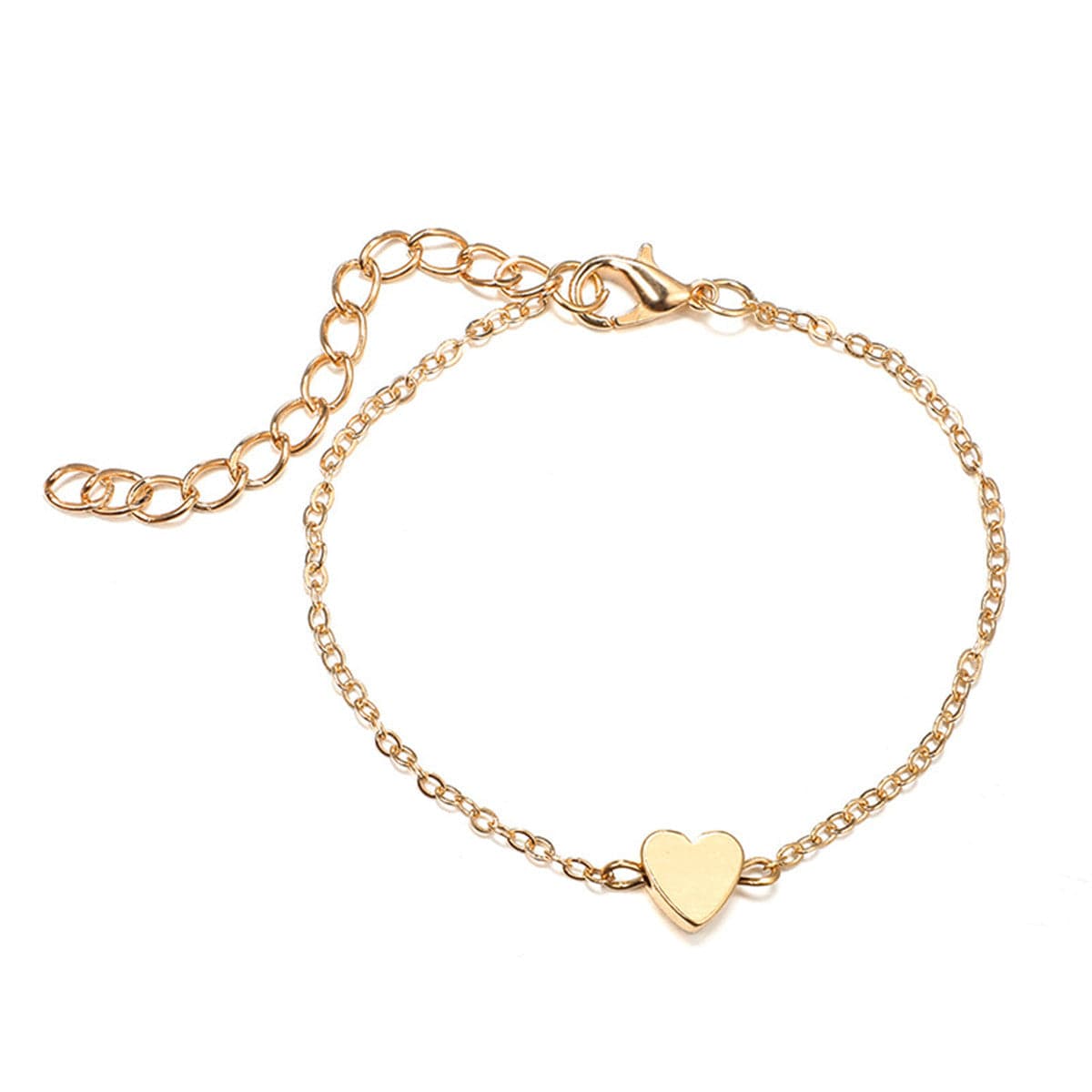 Gray Turquoise and 18K Gold-Plated Pineapple Bracelet Set, jewelry gift sets for women, everyday style, side view