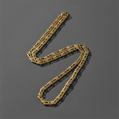 18K Gold-Plated Heart Chain Necklace