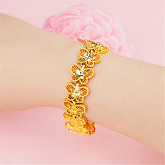 24K Gold-Plated Butterfly Bracelet