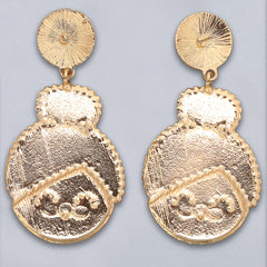 White Pearl & Cubic Zirconia 18K Gold-Plated Mrs. Claus Drop Earrings