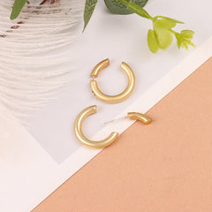 18K Gold-Plated Half-Hoop Ear Jackets