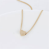 18k Gold-Plated Heart Pendant Necklace