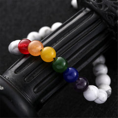 Agate Beaded Adjustable Bracelet