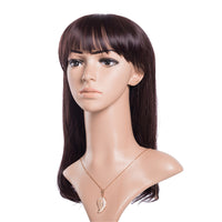 Cubic Zirconia & 18k Rose Gold-Plated Leaf Pendant Necklace
