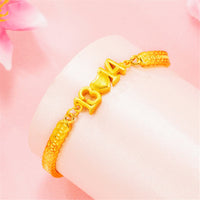 24K Gold-Plated Forever Love Bracelet