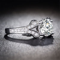 Crystal & cubic zirconia Promise Ring - streetregion