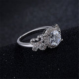 Crystal & cubic zirconia Hola Eternity Ring - streetregion