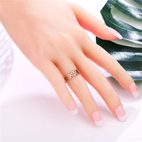 18k Rose Gold-Plated Linking Coin Band - streetregion