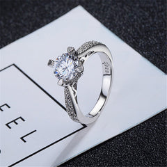 cubic zirconia & Crystal Cocktail Ring - streetregion