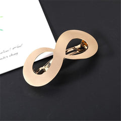 18K Gold-Plated Infinity Hair Clip