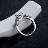 Crystal & cubic zirconia Hola Eternity Ring - streetregion