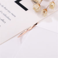 18k Rose Gold-Plated Cut Band - streetregion