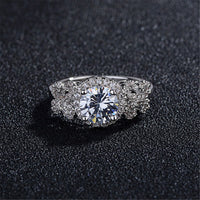 Crystal & cubic zirconia Hola Eternity Ring - streetregion