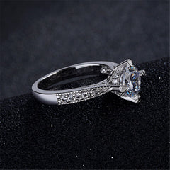 cubic zirconia & Crystal Cocktail Ring - streetregion