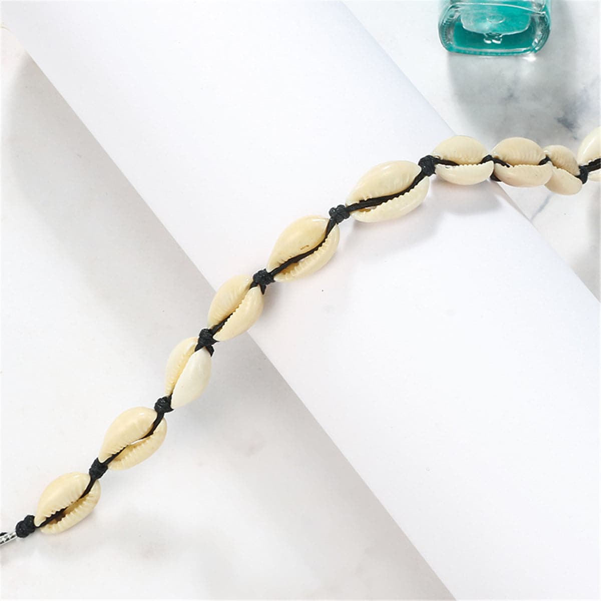 Black & Shell Anklet
