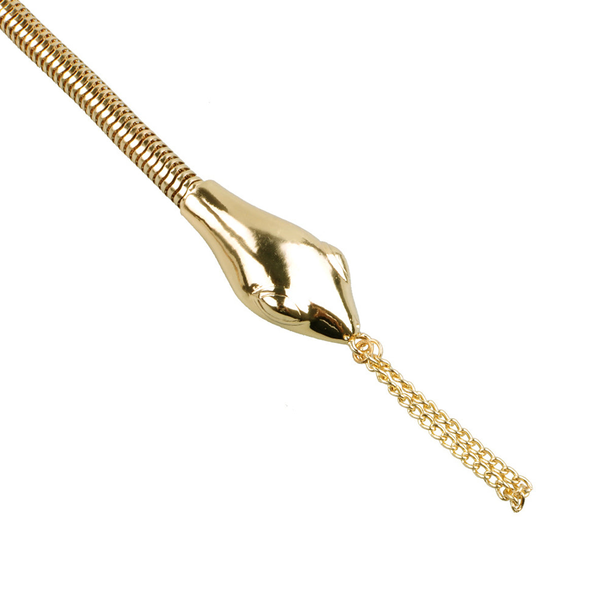 18K Gold-Plated Snake Chain Ankle-To-Ring Anklet, gold statement rings for women, dainty minimalist design, lifestyle look
