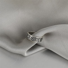 Silver-Plated Celestial Ring