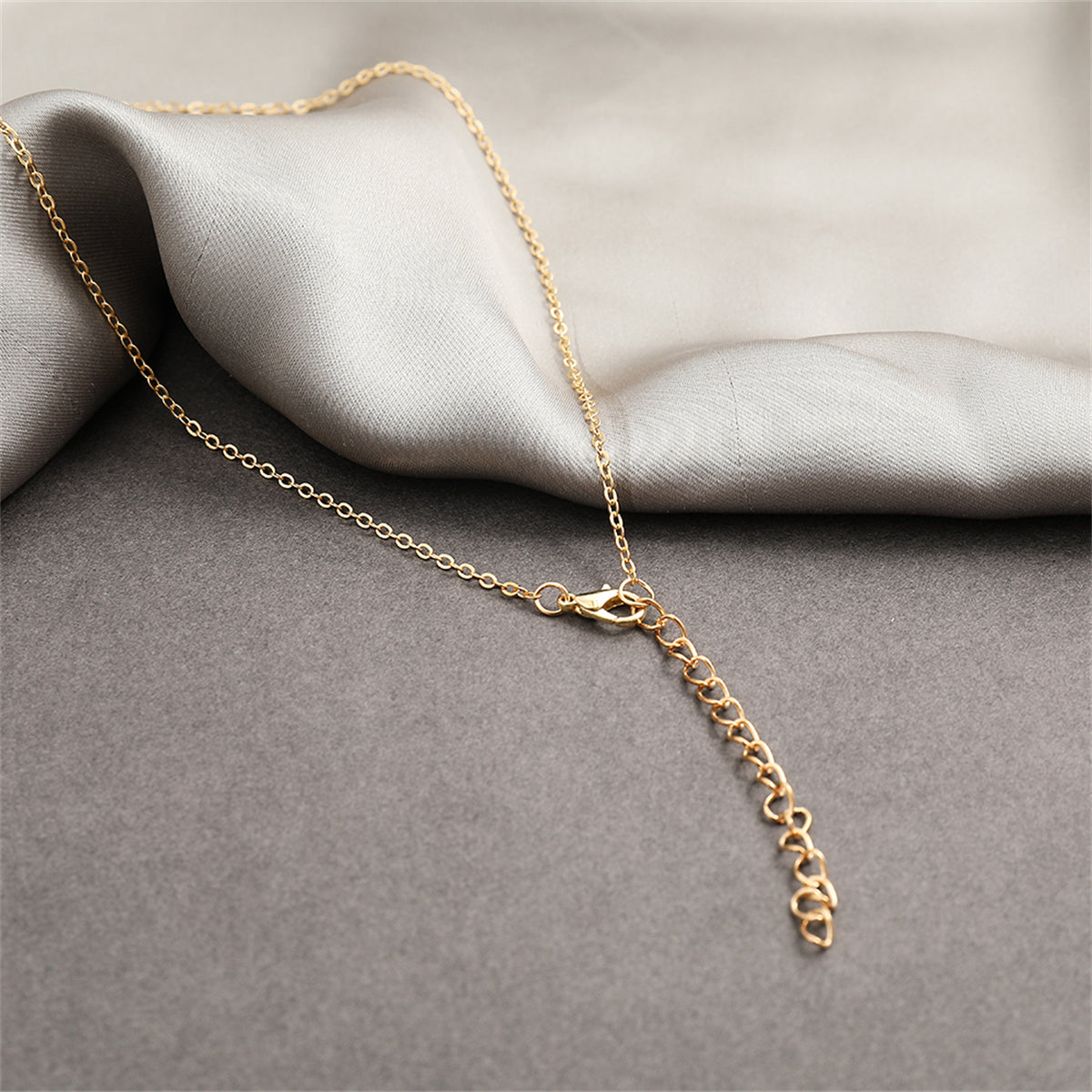 Cubic Zirconia & 18K Gold-Plated Butterfly Pendant Necklace