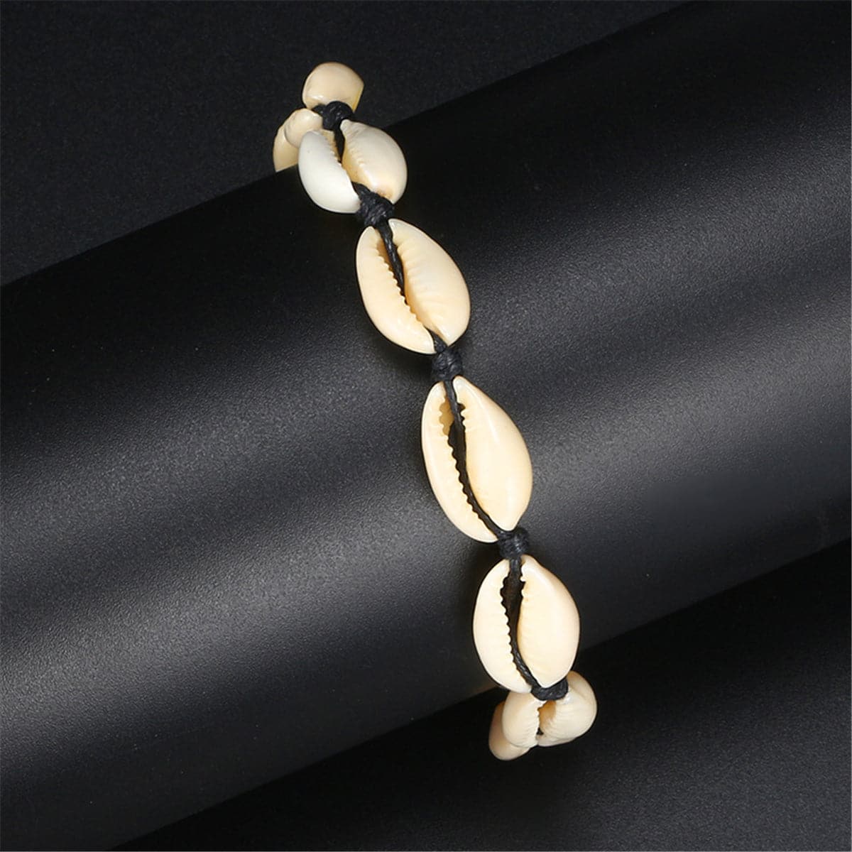 Black & Shell Anklet