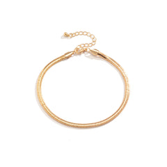 18K Gold-Plated Snake Chain Anklet
