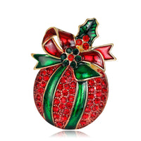 Cubic Zirconia & 18k Gold-Plated Botany Ornament Brooch