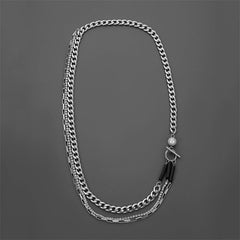 Pearl & Cubic Zirconia Layered Necklace