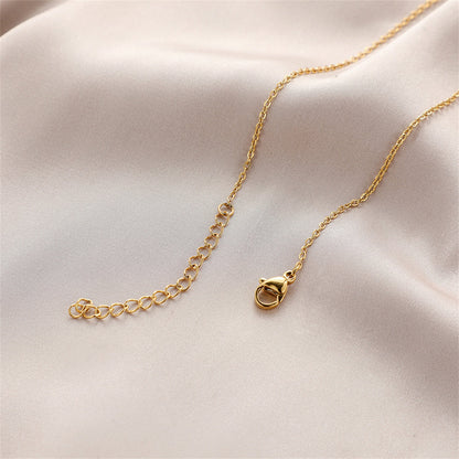Pearl and 18K Gold-Plated Frosted Butterfly Lariat Necklace, gold pendant necklace for women, everyday style, styled look