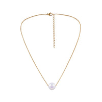 Pearl & 18k Gold-Plated Necklace