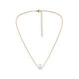Pearl & 18k Gold-Plated Necklace