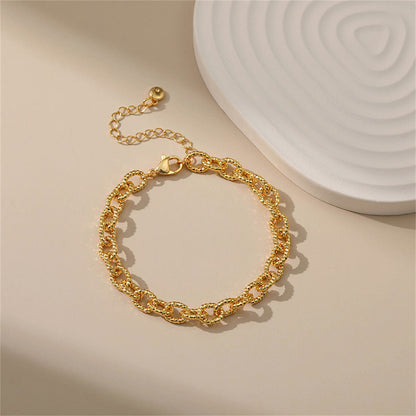 18K Gold-Plated Twine Adjustable Bracelet, gold bracelet for women, elegant gift for her, detail close-up
