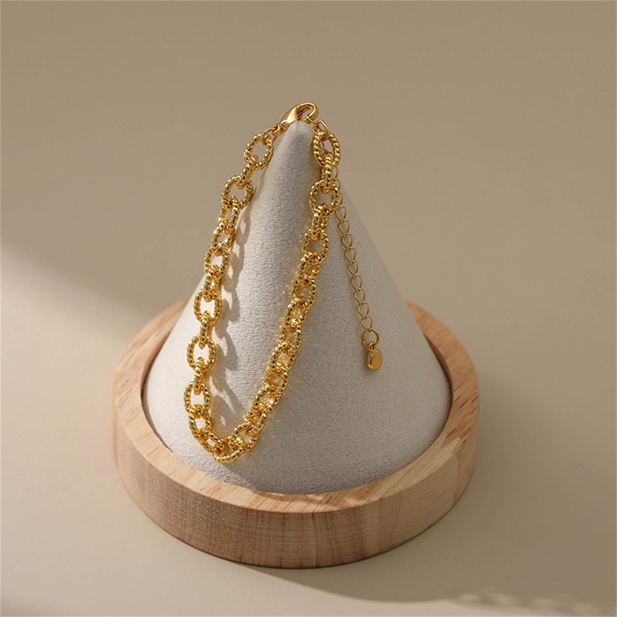 18K Gold-Plated Twine Adjustable Bracelet, gold bracelet for women, elegant gift for her, lifestyle look