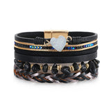 Cubic Zirconia & 18k Gold-Plated Layered Bracelet