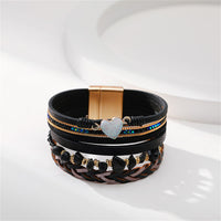 Cubic Zirconia & 18k Gold-Plated Layered Bracelet