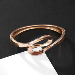 18K Gold-Plated Ribbon Bangle