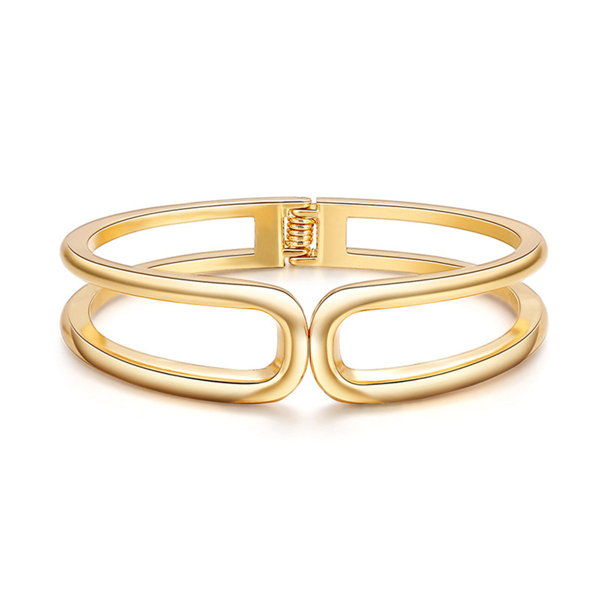 18K Gold-Plated Openwork Cuff