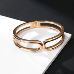 18K Gold-Plated Openwork Cuff